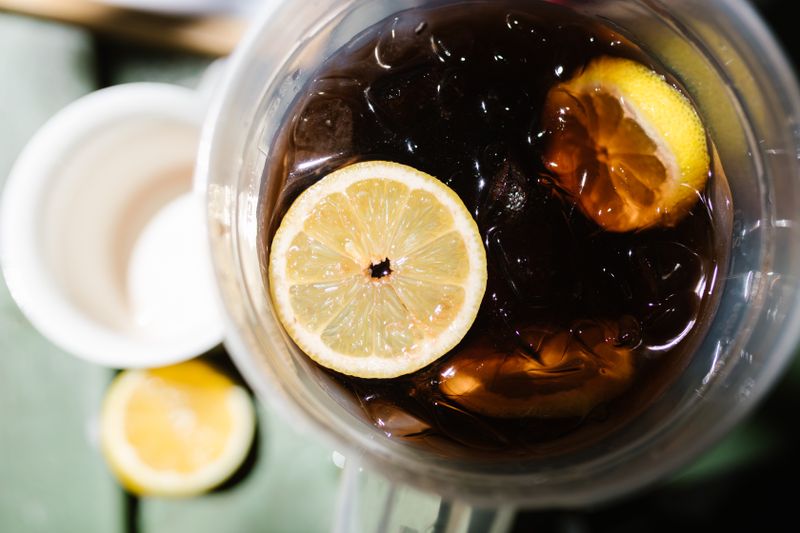 Zupas seasonal iced tea